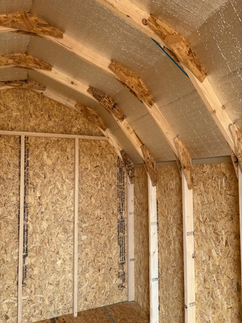 Dutch Style Gambrel Shed 10ft x 14ft Wood Smartside