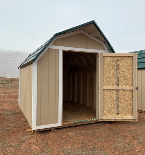 Dutch Style Gambrel Shed 10 ft x 18 ft