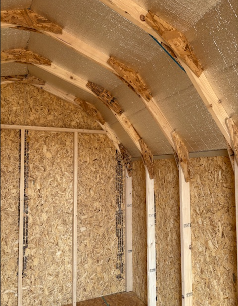 Dutch Style Gambrel Shed 10 ft x 18 ft