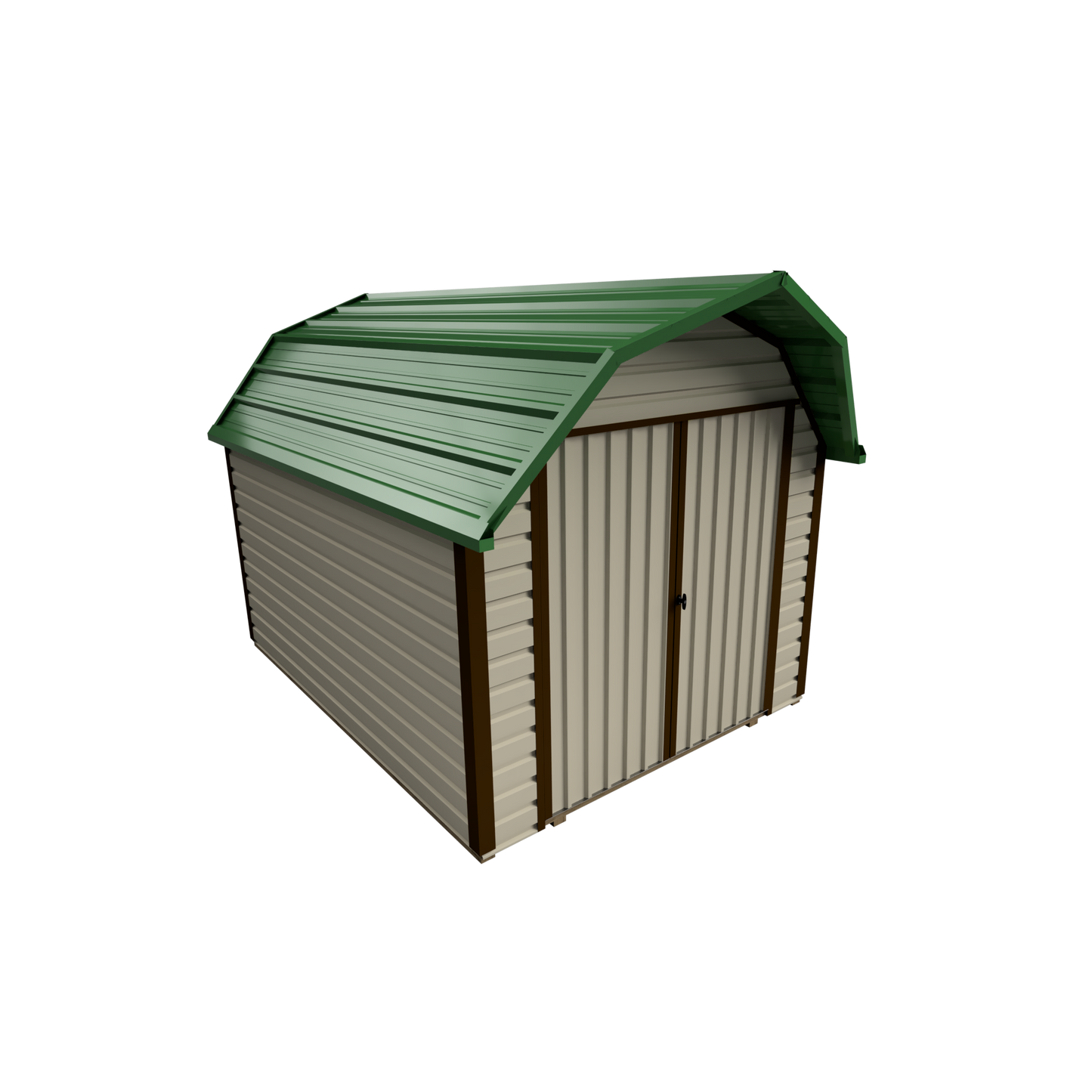 Dutch Style Gambrel Shed 10 ft x 18 ft