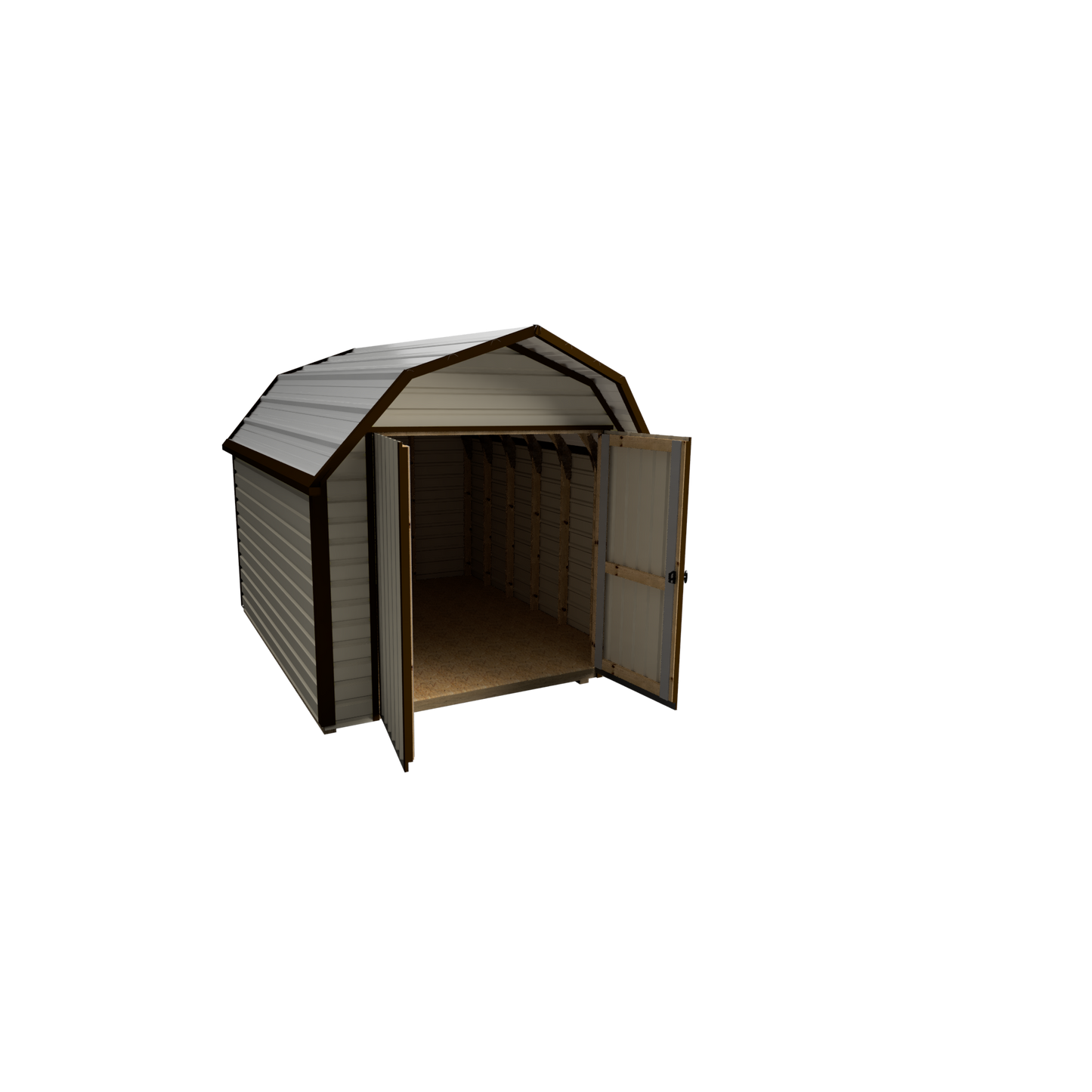 Dutch Style Gambrel Shed 10 ft x 18 ft