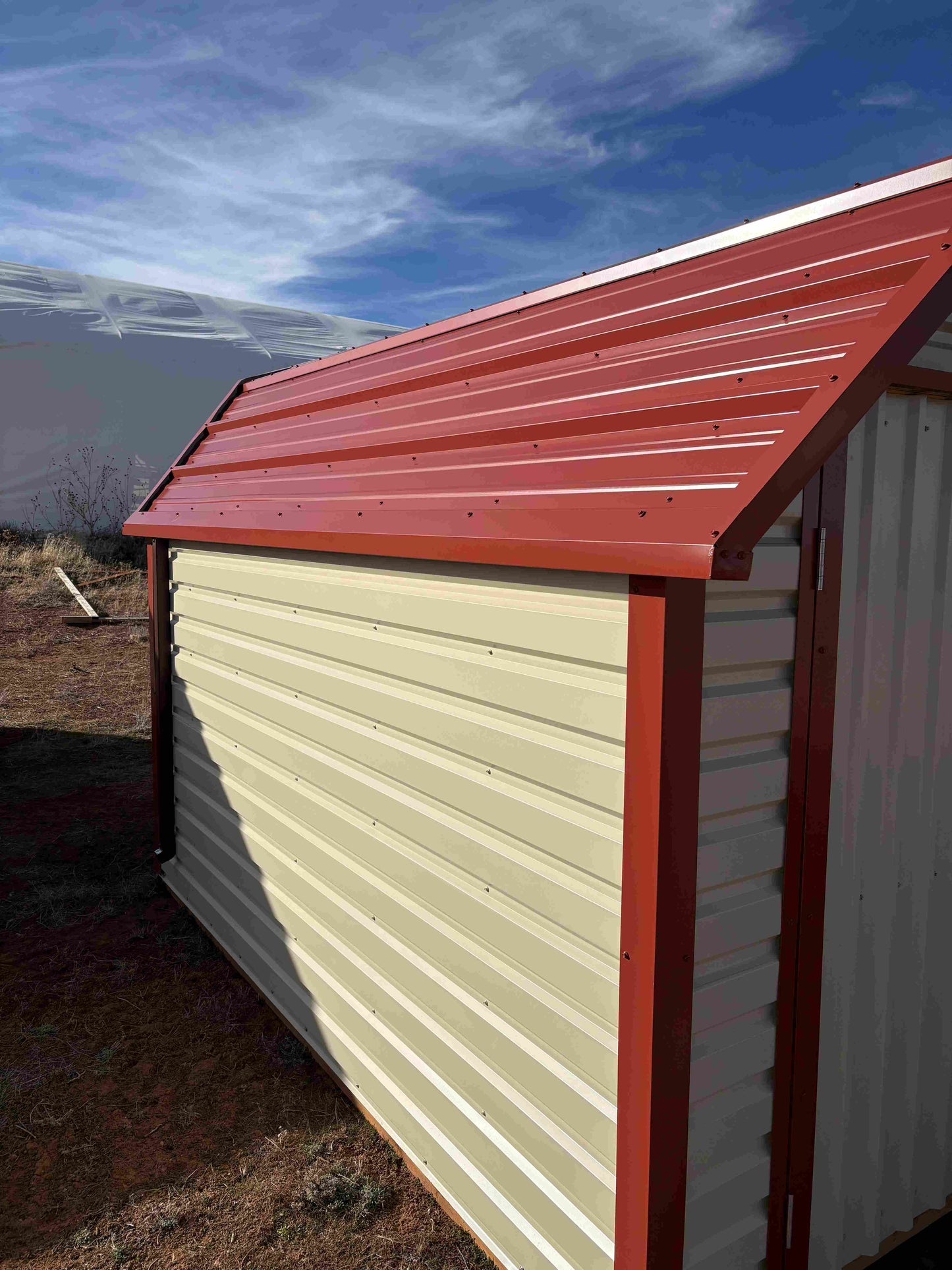 Dutch Style Gambrel Shed 10 ft x 18 ft; S052