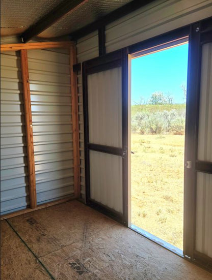 Single Slope Roof Shed 8 ft x 12 ft