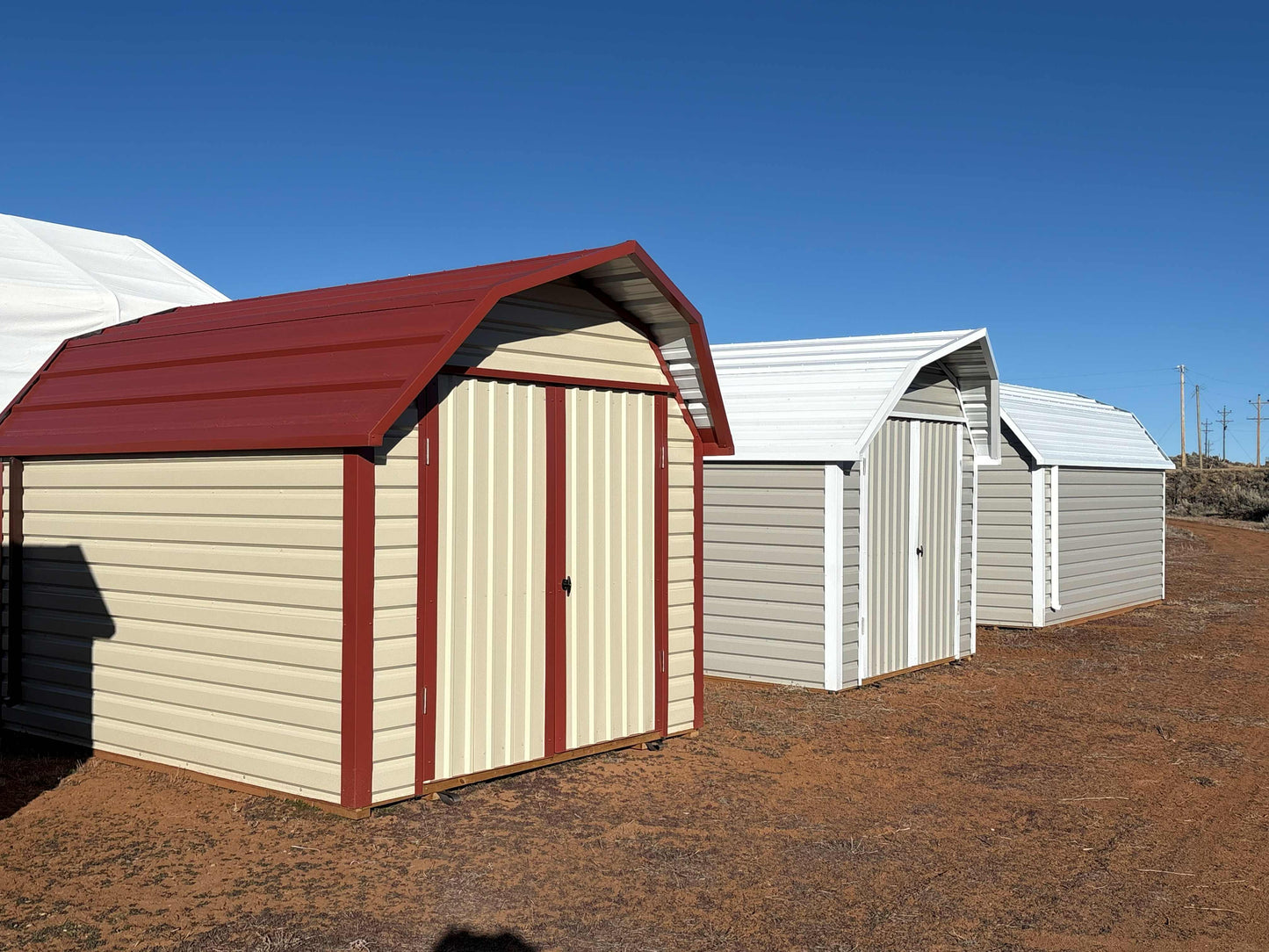Dutch Style Gambrel Shed 10 ft x 18 ft; S052